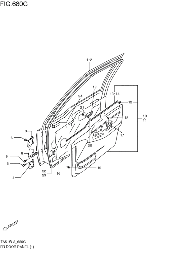 front door panel