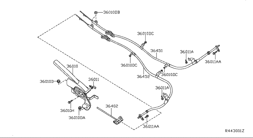 Parking brake control