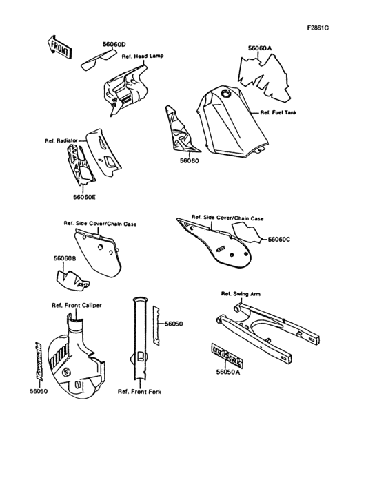 Decals(ebony)(kmx125-b7)