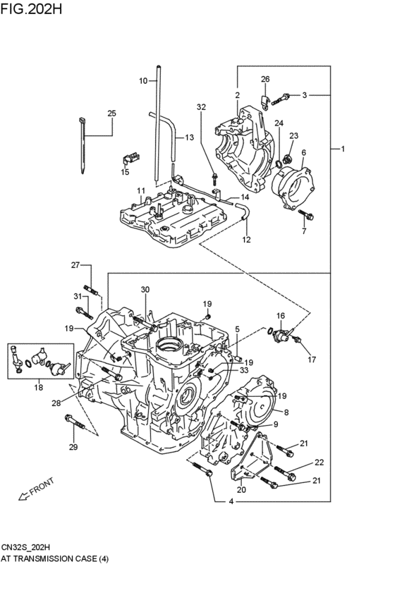 at - transmission case