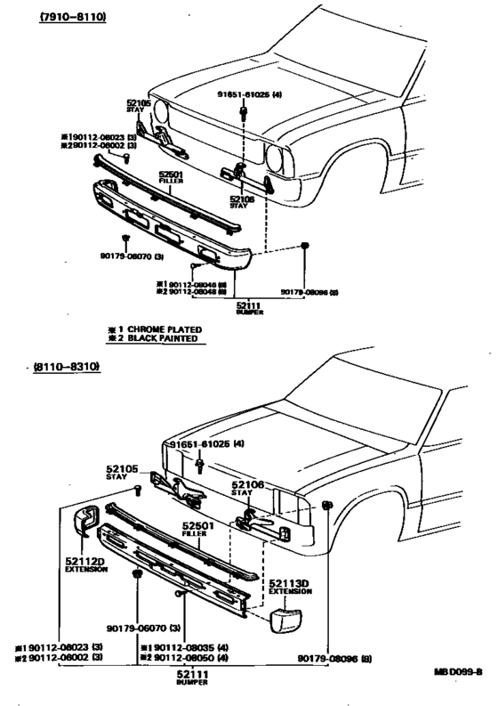 Front Bumper & Bumper Stay