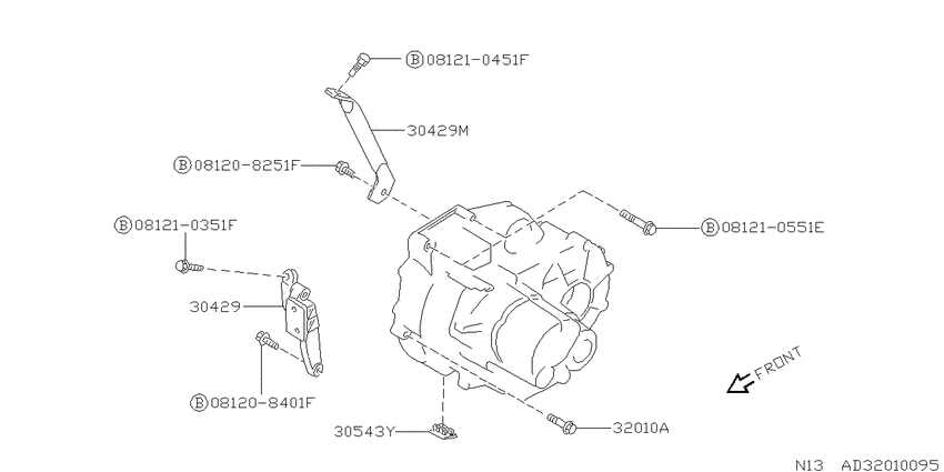 Transmission & transaxle assembly