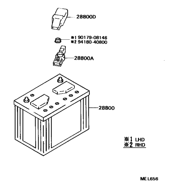 Battery & Battery Cable