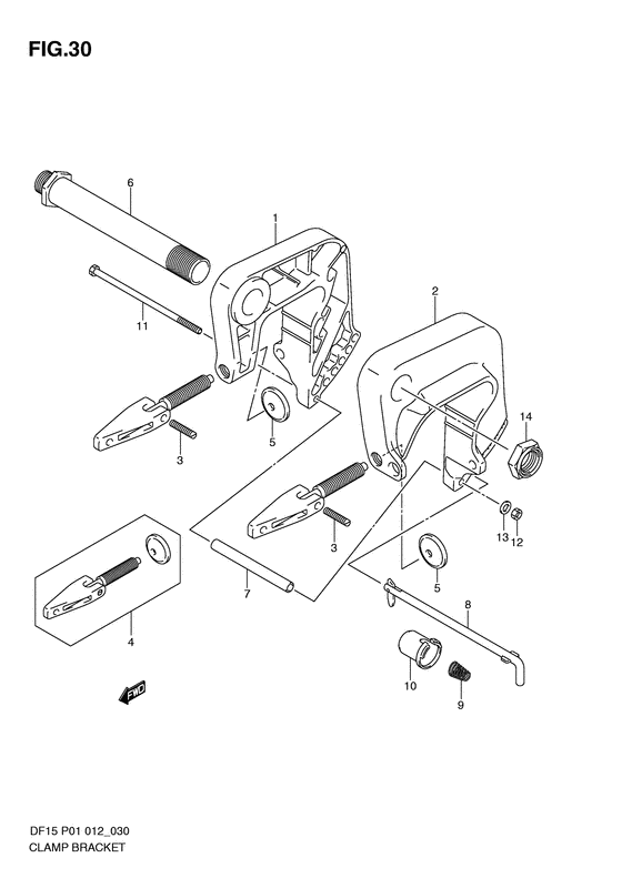 Clamp bracket
