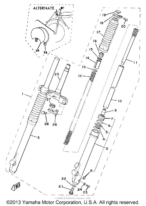 Front fork
