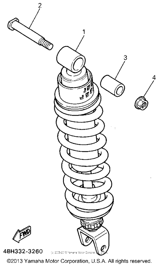 Rear suspension