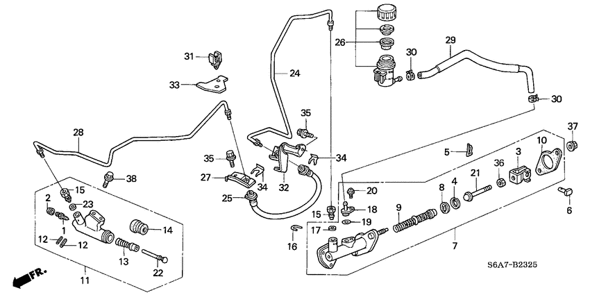 Clutch master cylinder