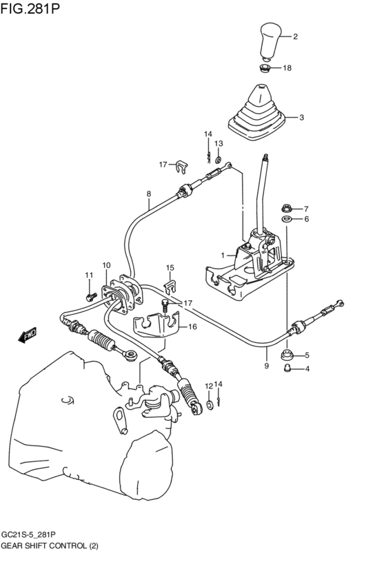 gearlever control