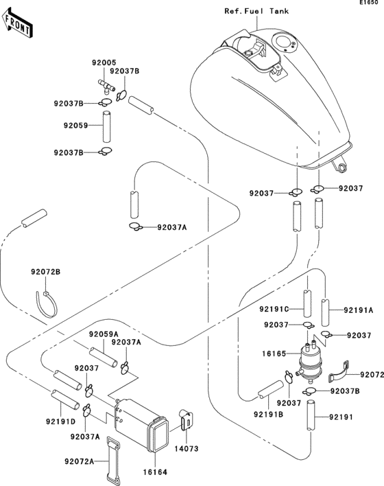 Fuel evaporative system