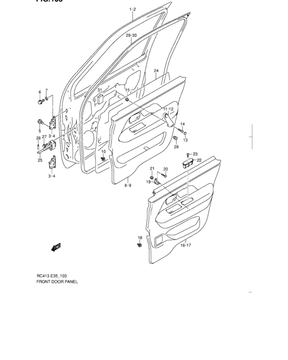 wagon r door panel