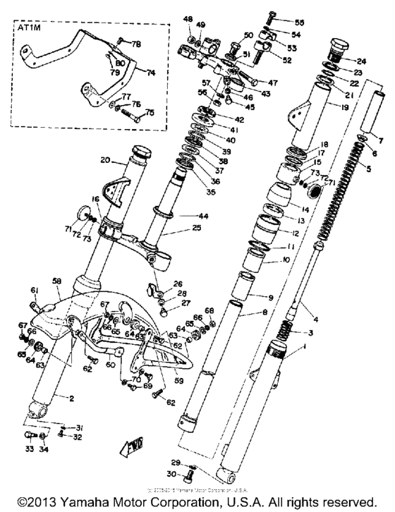 Front fork & front fender