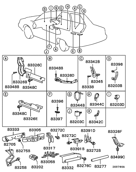 Wiring & attaching parts