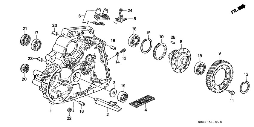 Torque converter housing