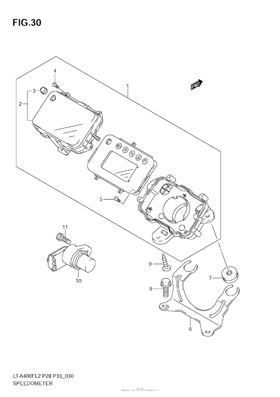 Speedometer (Lt-A400F E28)