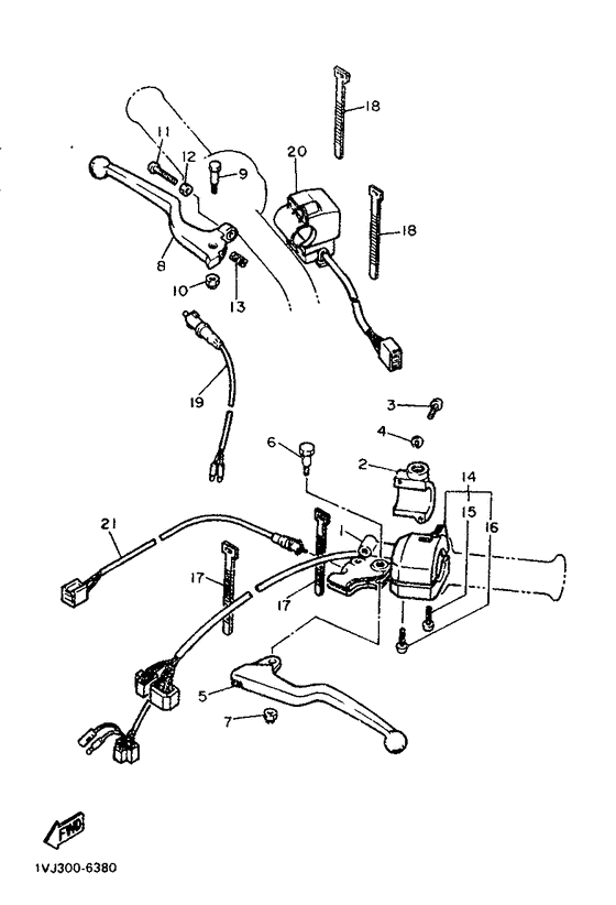 Handle switch & lever