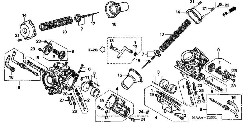 Carburetor (component parts)