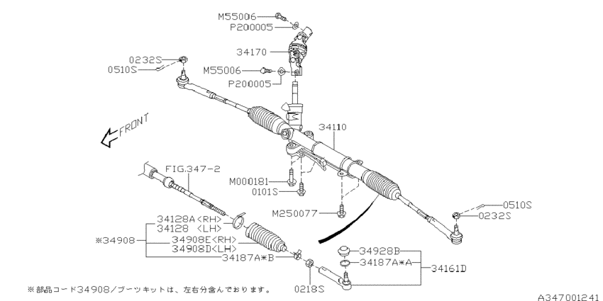 Power steering gear box