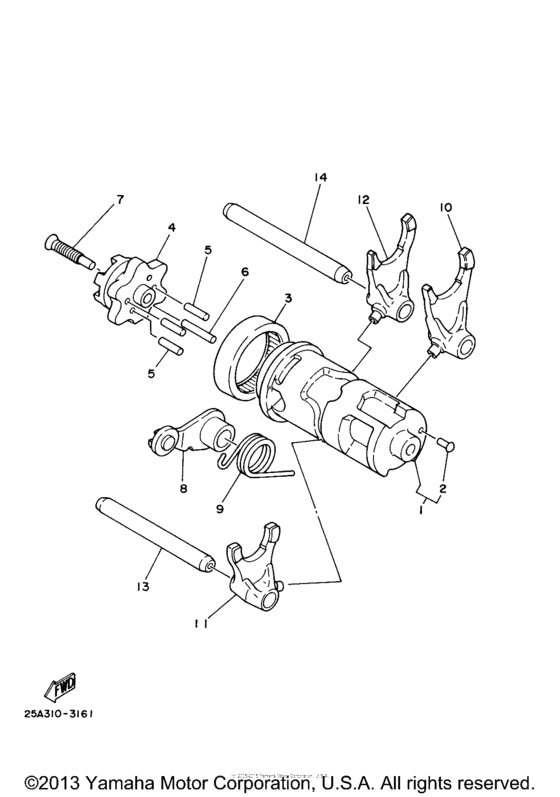 Shift Cam & Fork