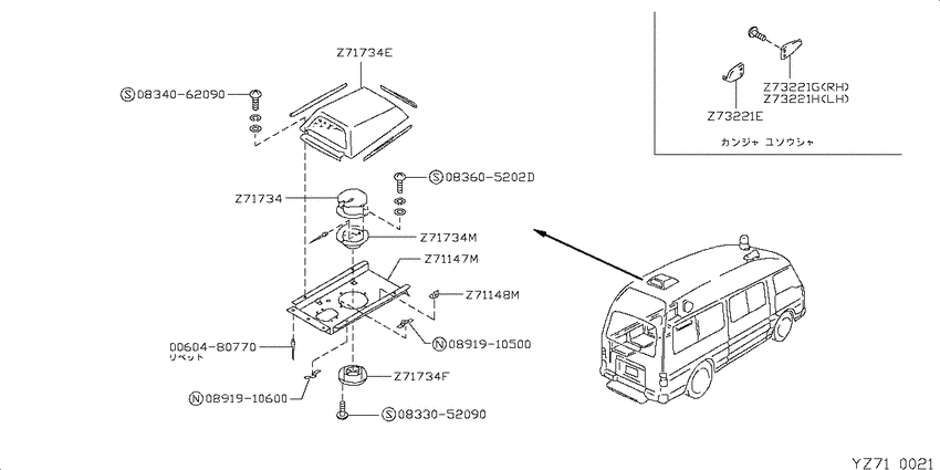 roof panel & fitting