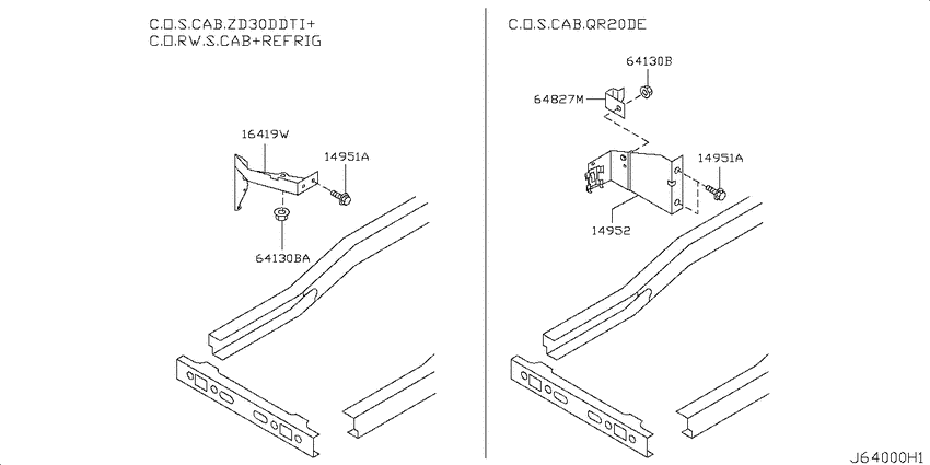 Hood ledge & fitting