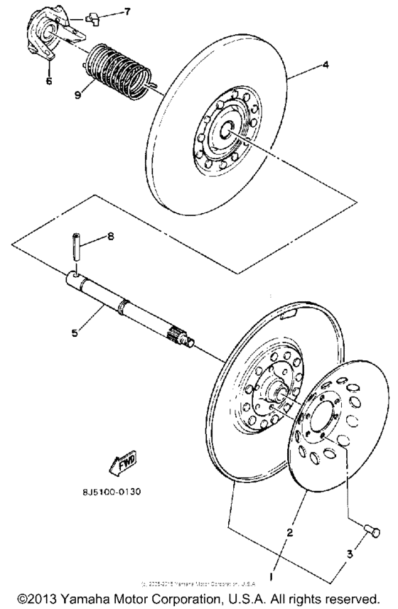 Secondary sheave
