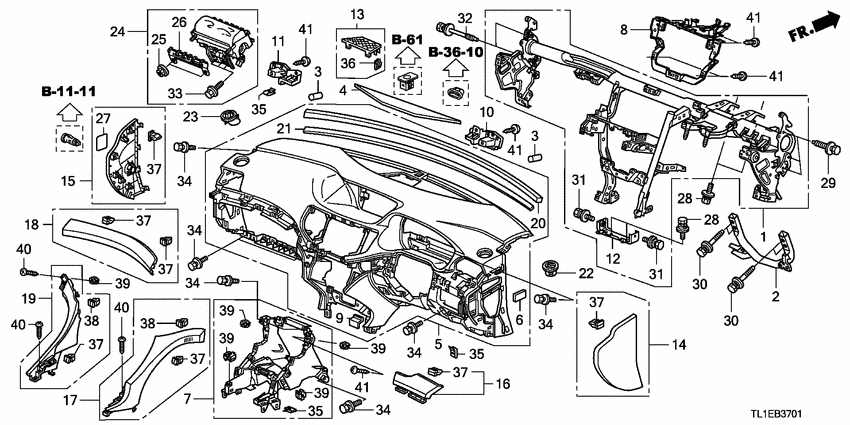 Instrument panel