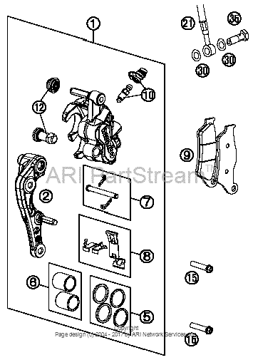 Break Caliper Front
