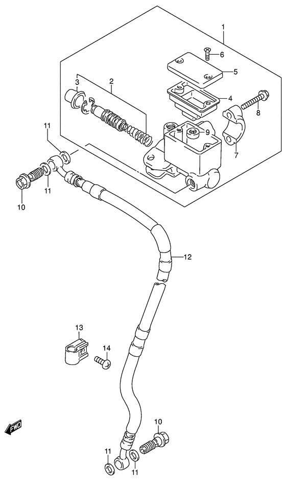 Front Master Cylinder