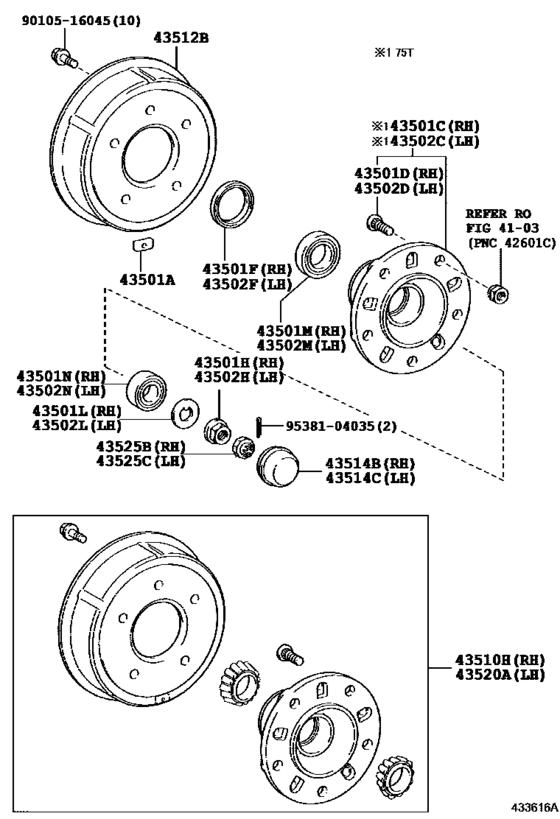 Front Axle Hub