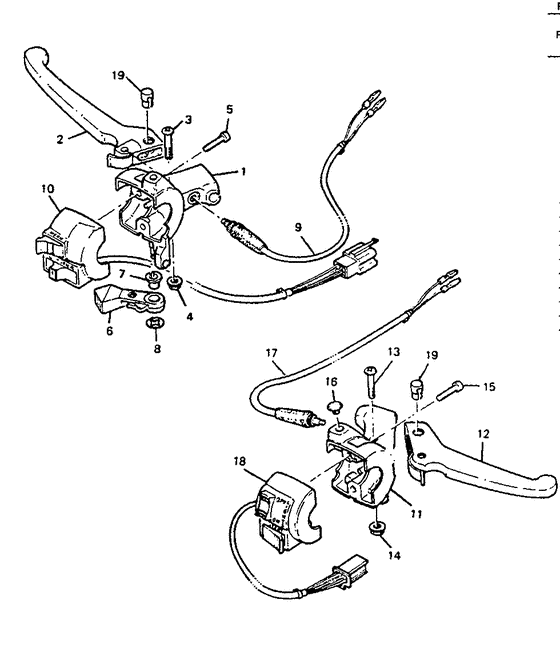 Handle switch & lever