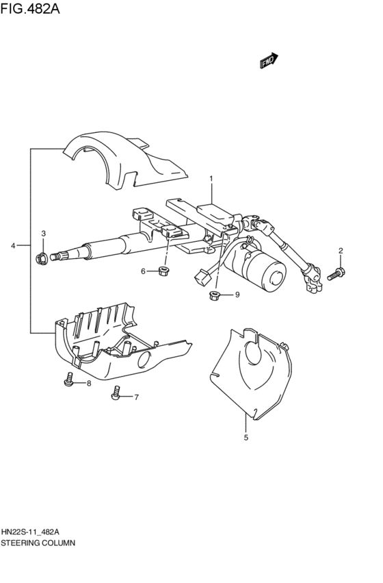 steering column