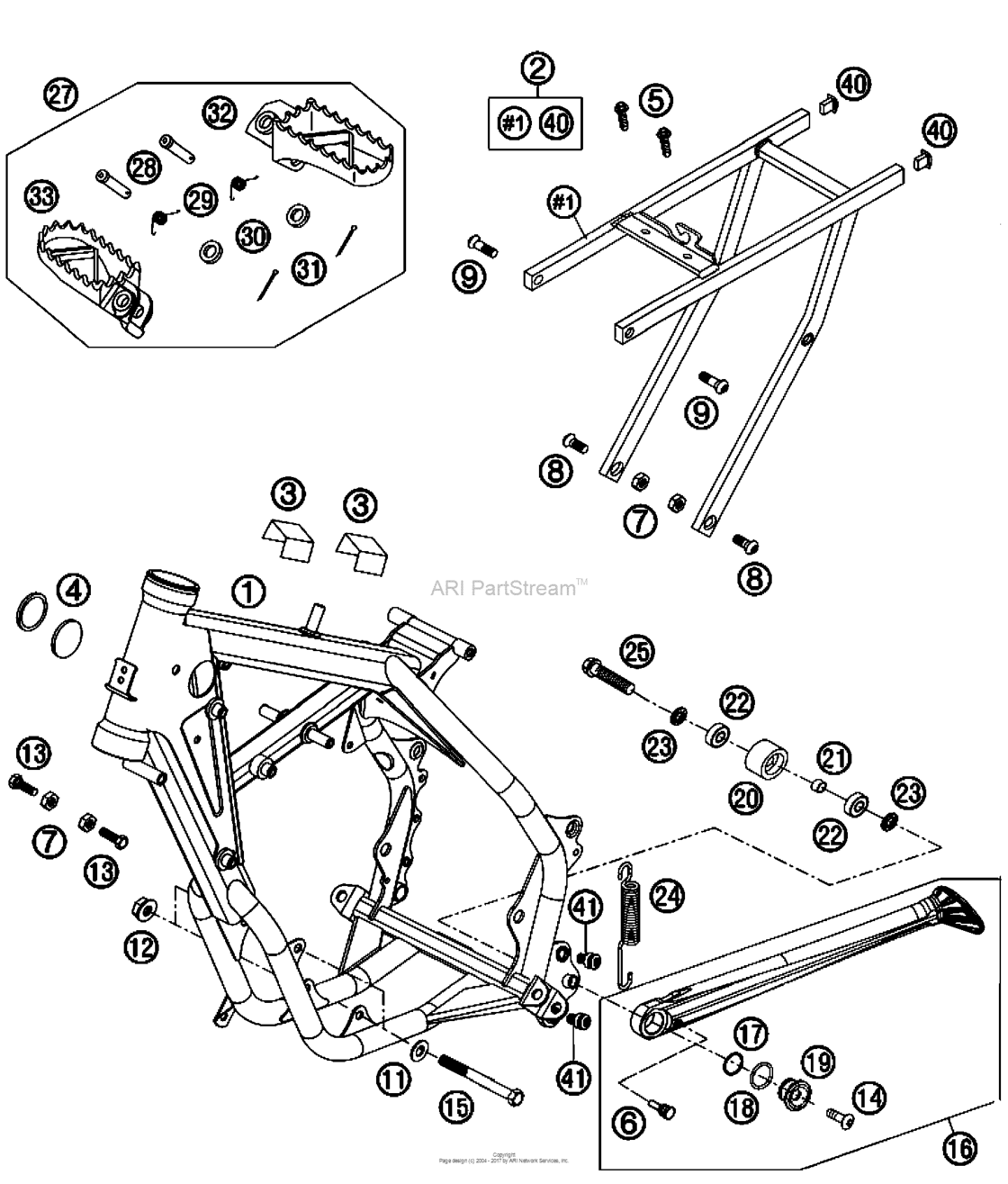 Frame, Sub Frame