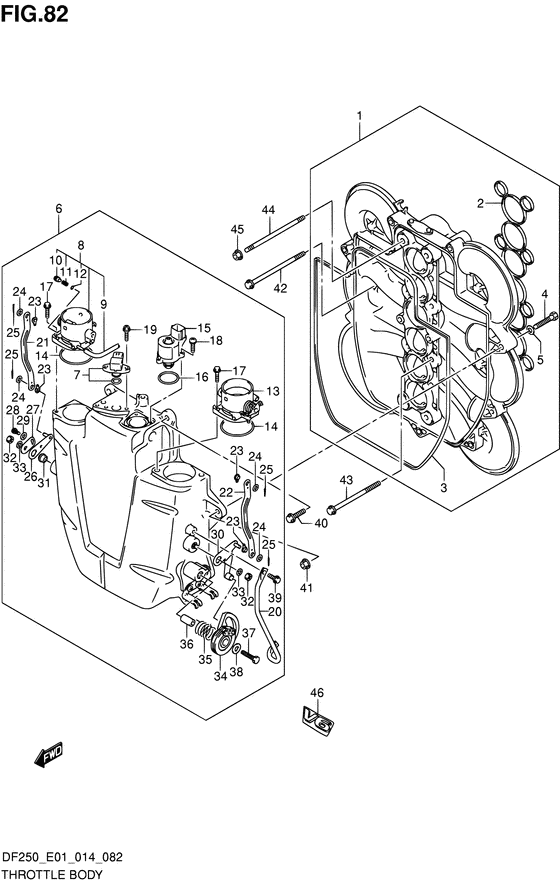 Throttle body