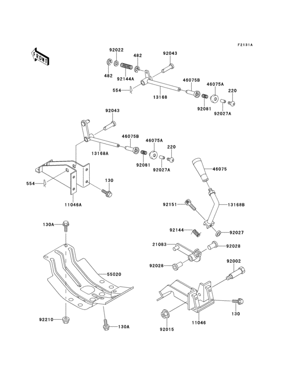Frame fittings(lever)
