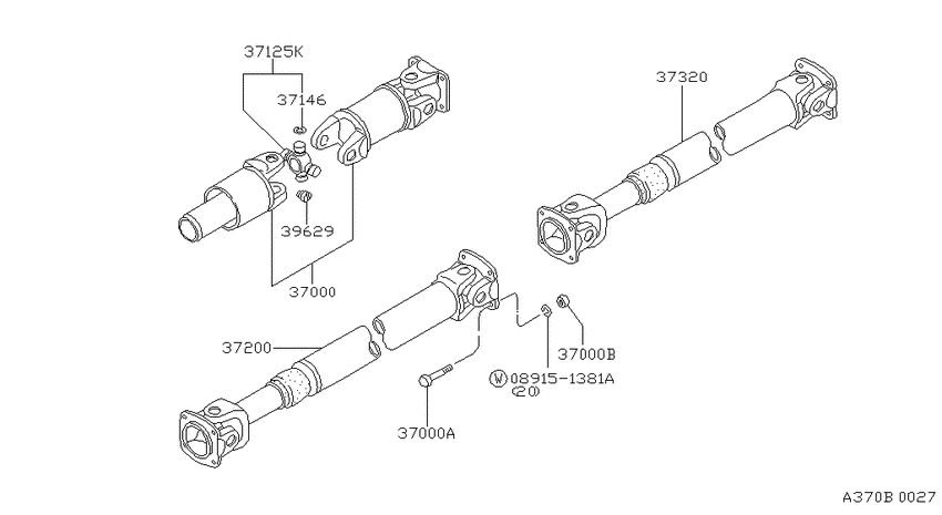 Propeller shaft