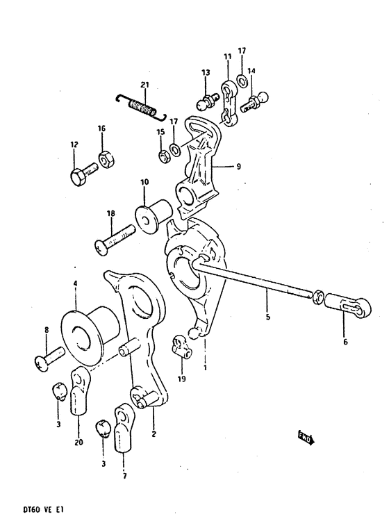 Throttle link
