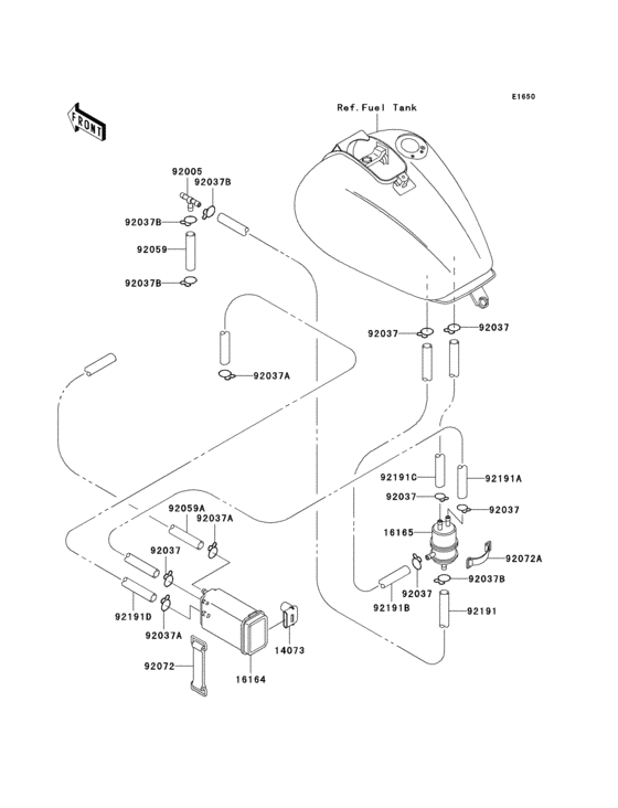 Fuel evaporative system(ca)