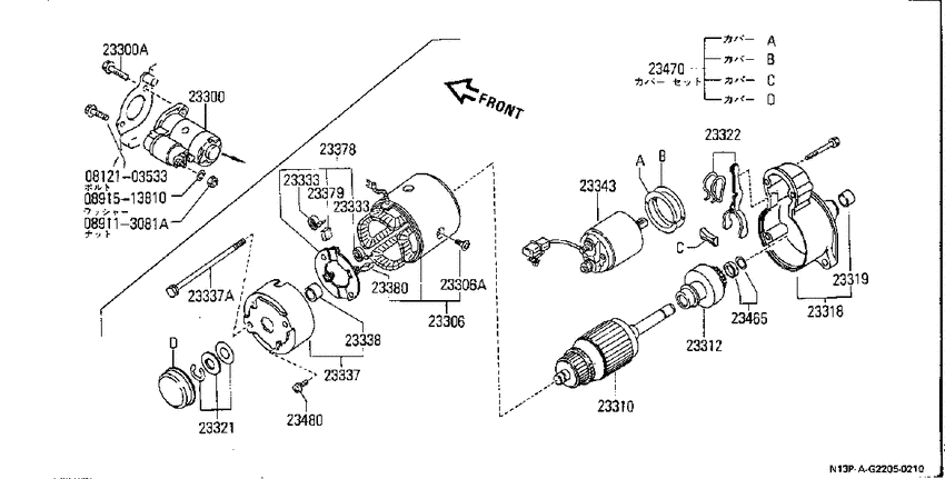 Starter motor