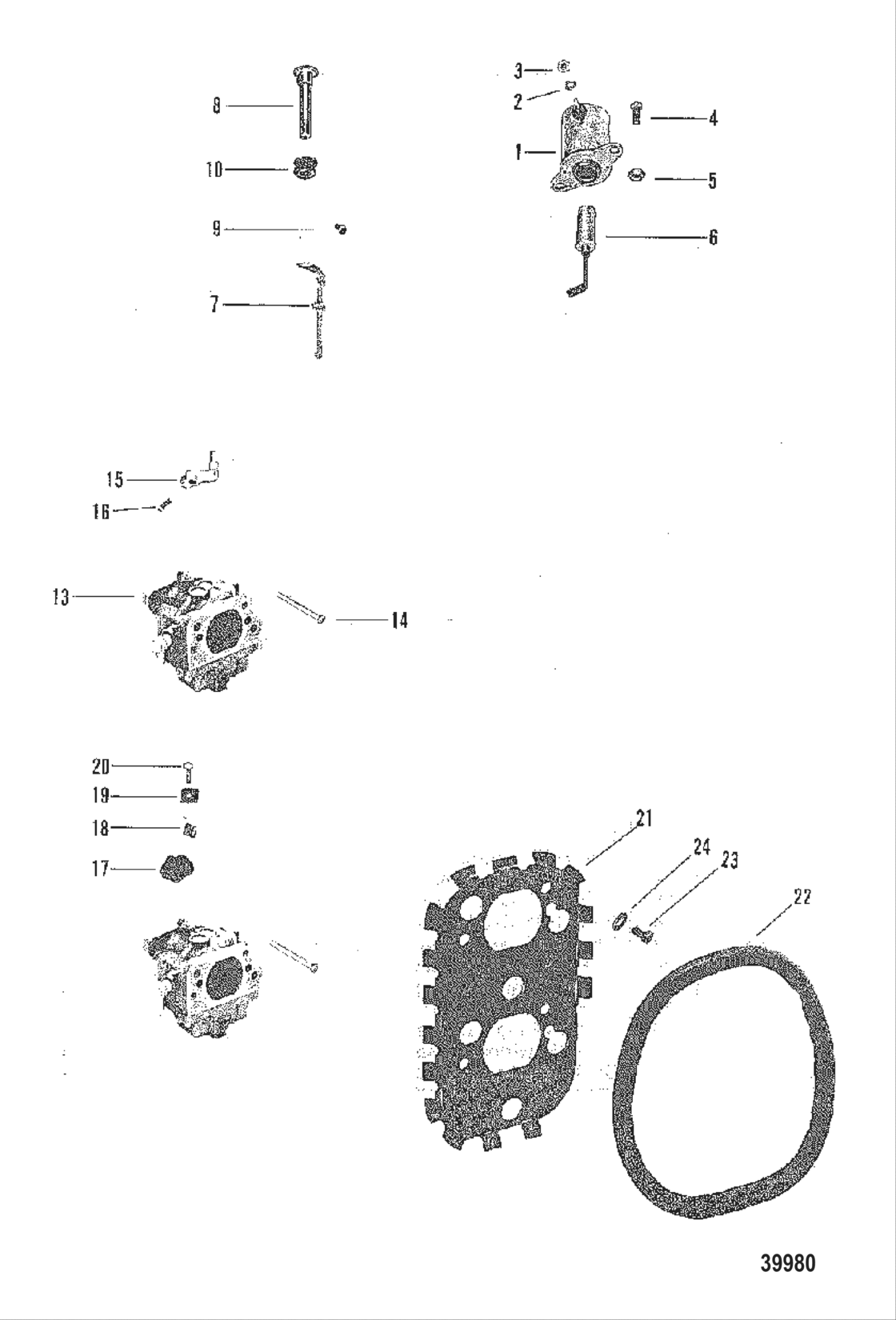 Carburetor Linkage And Choke Solenoid