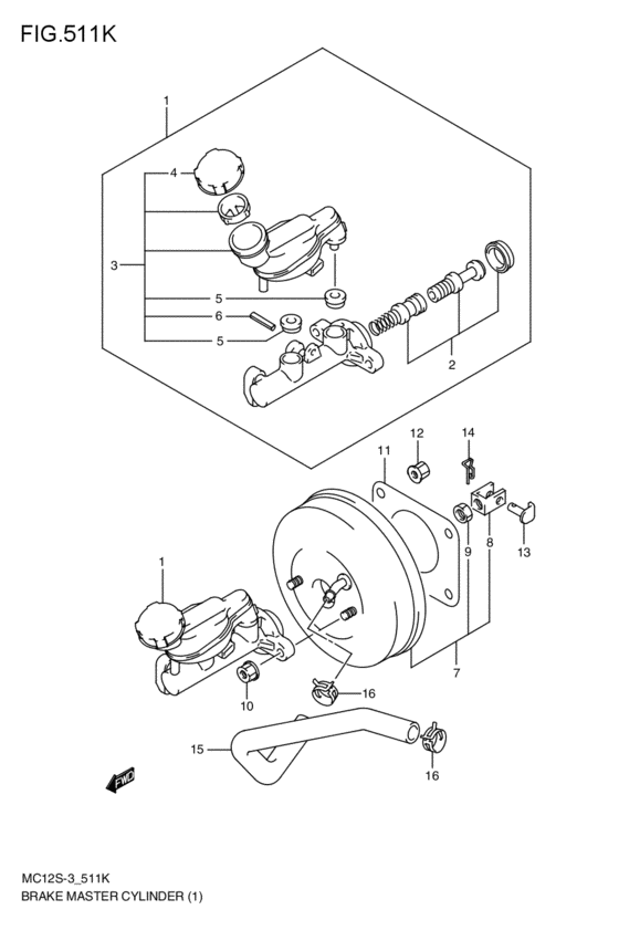 brakes master cylinder