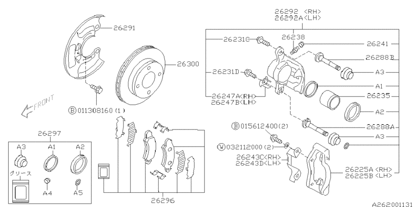 Front brake