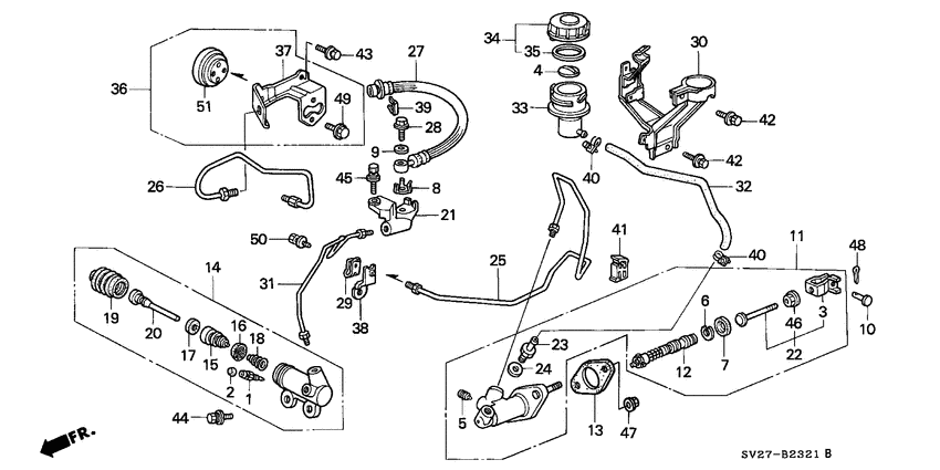 Clutch master cylinder