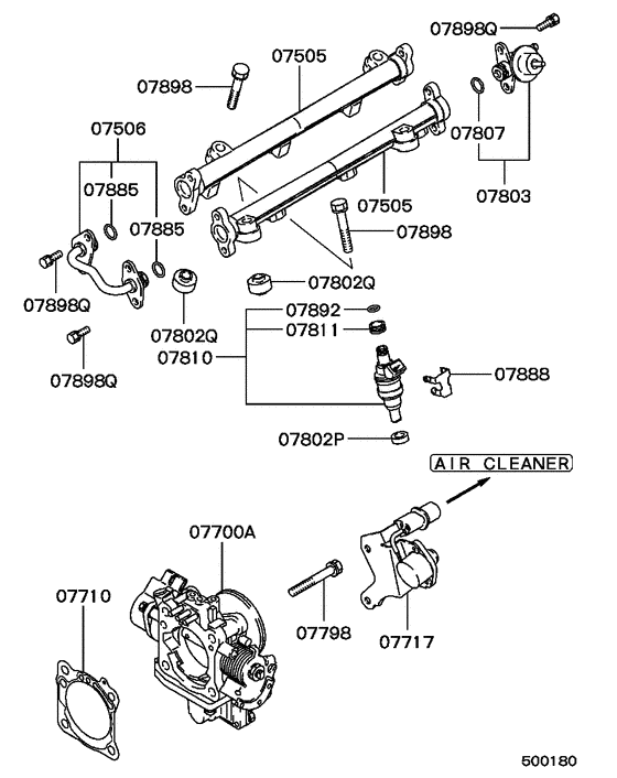 Injector & throttle body