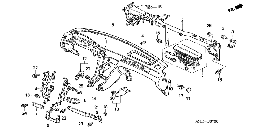 Instrument panel
