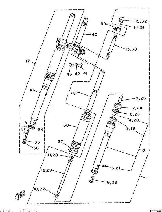 Front fork