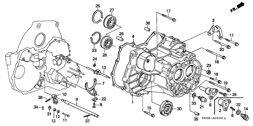 Transmission housing