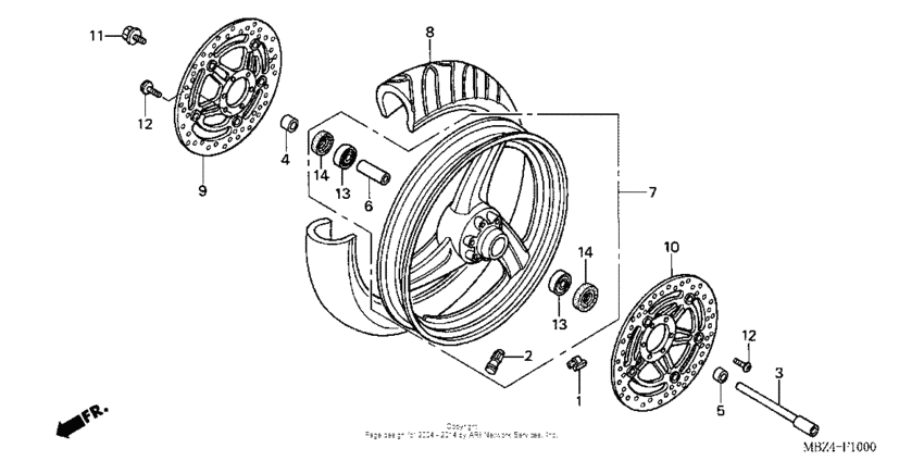 Front wheel
