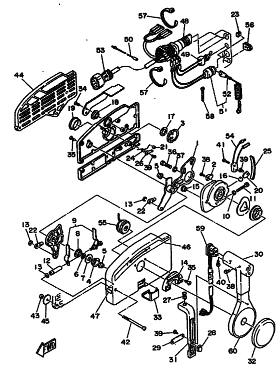 Remote control assy