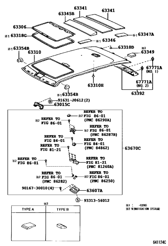 Roof Headlining & Silencer Pad