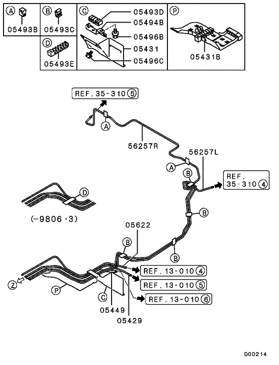 Fuel line & vapor gas control